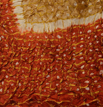 Load image into Gallery viewer, Vintage Dupatta Long Stole Art Silk Multi Color Scarves Woven Bandhani Hijab
