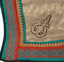 Load image into Gallery viewer, Vintage Dupatta Schal Long Stola Art Silk Multi Color Embroidered Wrap Hijab

