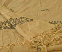 Load image into Gallery viewer, Vintage Dupatta Long Stole Cotton Golden Wrap Hijab Painted Veil Scarves
