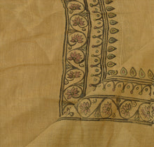 Load image into Gallery viewer, Vintage Dupatta Long Stole Cotton Golden Wrap Hijab Painted Veil Scarves
