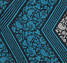 Load image into Gallery viewer, Vintage Dupatta Long Stole Cotton Black Wrap Hijab Printed Veil Scarves
