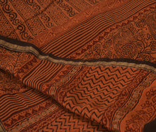 Load image into Gallery viewer, Vintage Dupatta Long Stole Cotton Orange Wrap Hijab Printed Veil Scarves
