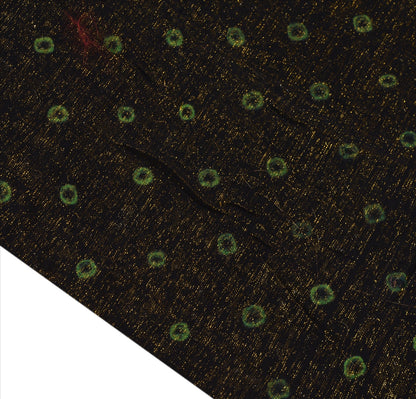 Sanskriti Vintage Dupatta Long Stole Cotton Black Scarves Woven Wrap Hijab