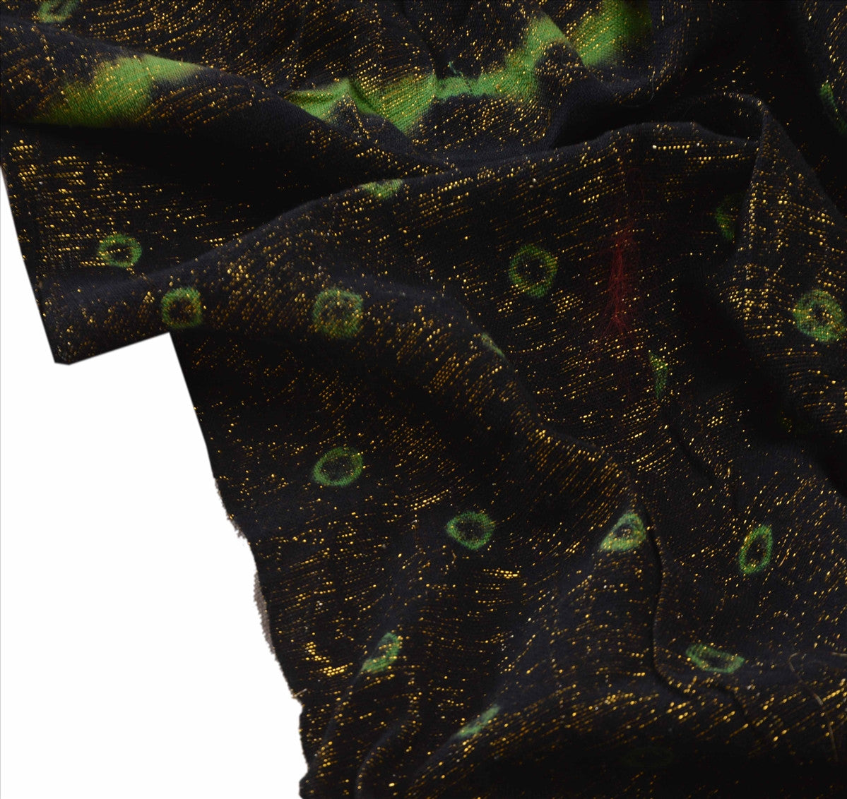 Sanskriti Vintage Dupatta Long Stole Cotton Black Scarves Woven Wrap Hijab