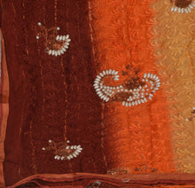 Load image into Gallery viewer, Sanskriti Vintage Dupatta Long Stole Cotton Multi Color Scarves Hand Beaded Veil
