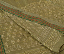 Load image into Gallery viewer, Sanskriti Vintage Dupatta Long Stole Cotton Green Hijab Printed Wrap Veil
