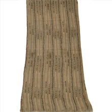 Load image into Gallery viewer, Vintage Dupatta Schal Long Stola Art Silk Brown Wrap Hijab Printed Veil Scarves
