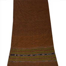 Load image into Gallery viewer, Vintage Dupatta Long Stole Cotton Brown Wrap Veil Woven Patola Hijab
