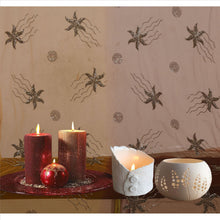Load image into Gallery viewer, Vintage Dupatta Stole Net Mesh Saffron Christmas Home Decor Photo Prop Backdrop
