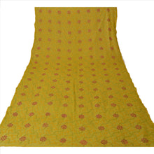 Load image into Gallery viewer, Vintage Dupatta Long Stole Georgette Green Hand Beaded Chikankari Wrap Hijab
