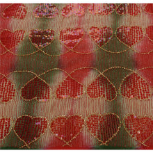 Load image into Gallery viewer, Sanskriti Vintage Dupatta Long Stole Art Silk Multi Color Hand Beaded Wrap Veil
