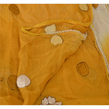 Load image into Gallery viewer, Sanskriti Vintage Dupatta Long Stole Chiffon Silk White Embroidered Wrap Scarves
