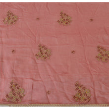 Load image into Gallery viewer, Vintage Dupatta Long Stole Chiffon Silk Pink Wrap Veil Hand Beaded Shawl Scarves
