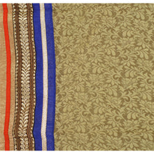 Load image into Gallery viewer, Sanskriti Vintage Dupatta Long Stole Art Silk Green Embroidered Wrap Veil
