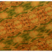 Load image into Gallery viewer, Sanskriti Vintage Dupatta Long Stole Georgette Yellow Digital Printed Wrap Veil

