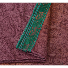 Load image into Gallery viewer, Vintage Dupatta Long Stole Art Silk Purple  Wrap Veil Embroidered Shawl Scarves
