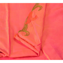 Load image into Gallery viewer, Sanskriti Vintage Dupatta Long Stole Art Silk Peach Scarves Hand Beaded Veil
