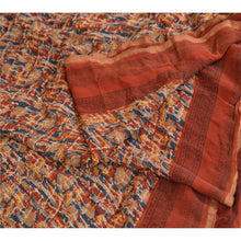 Load image into Gallery viewer, Vintage Dupatta Long Stole Pure Georgette Silk Shawl Multi Color Printed Veil

