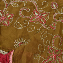 Load image into Gallery viewer, Sanskriti Vintage Dupatta Long Stole Cotton Green Shawl Hand Beaded Scarves
