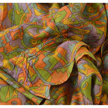 Load image into Gallery viewer, Vintage Dupatta Long Stole 100% Pure Silk Multi Color Hijab Printed Wrap Scarves
