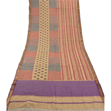 Load image into Gallery viewer, Sanskriti Vintage Dupatta Long Stole Cotton Cream Shawl Printed Wrap Scarves
