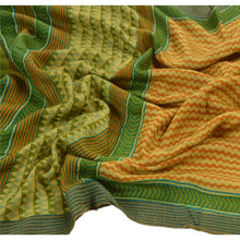 Load image into Gallery viewer, Vintage Dupatta Long Stole Woolen Green Hijab Printed Wrap Floral Scarves
