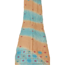 Load image into Gallery viewer, Dupatta Long Stole Cotton Peach Scarves Hand Beaded Shawl
