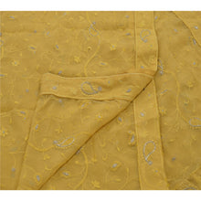 Load image into Gallery viewer, Dupatta Long Stole Georgette Cream Shawl Embroidered Scarves
