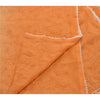 Sanskriti Vintage Dupatta Long Stole Georgette Orange Hijab Hand Embroidered Shawl