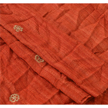 Load image into Gallery viewer, Vintage Dupatta Long Stole Handloom Orange Hijab Embroidered Wrap Scarves
