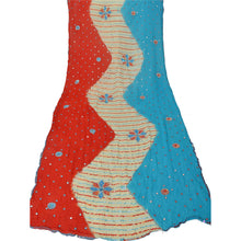 Load image into Gallery viewer, Dupatta Long Stole Georgette Multi Color Hand Beaded Scarves
