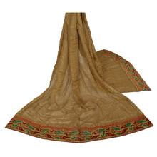 Load image into Gallery viewer, Dupatta Long Stole Georgette Golden Embroidered Wrap Hijab

