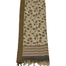Load image into Gallery viewer, Dupatta Long Stole Cotton Cream Hijab Printed Wrap Scarves
