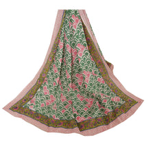 Load image into Gallery viewer, Dupatta Long Stole Cotton Green Wrap Shawl Printed Scarves
