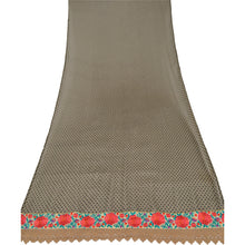 Load image into Gallery viewer, Dupatta Long Stole Georgette Black Shawl Embroidered Scarves

