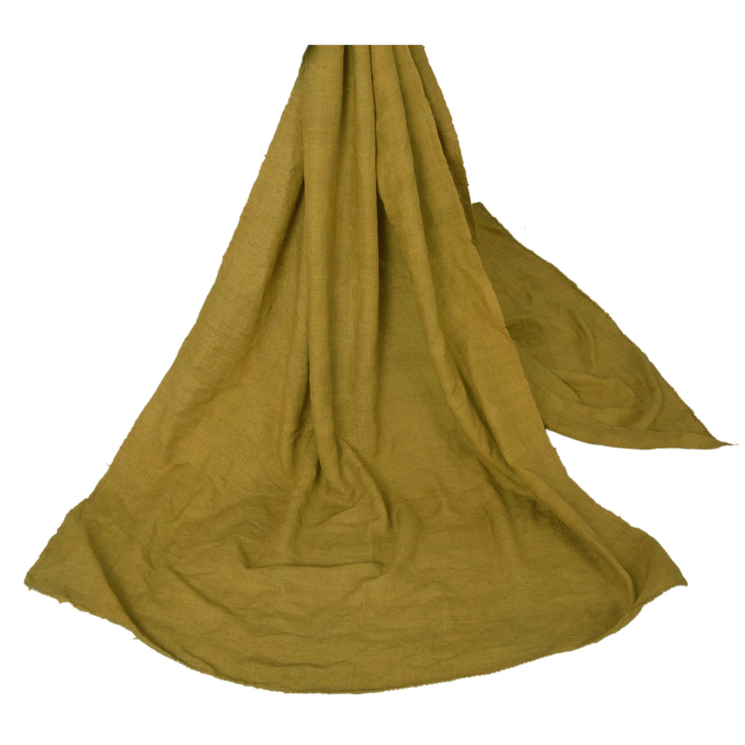 Dupatta Long Stole Cotton Handloom Shawl Green Wrap Hijab