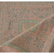 Load image into Gallery viewer, Dupatta Long Stole Chanderi Cream Shawl Printed Wrap Hijab
