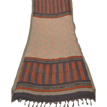 Load image into Gallery viewer, Dupatta Long Stole Pure Woolen Cream Shawl Printed Wrap Hijab
