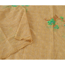 Load image into Gallery viewer, Dupatta Long Stole Organza Cream Veil Embroidered Wrap Shawl
