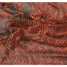 Load image into Gallery viewer, Dupatta Long Stole Pure Georgette Silk Peach Printed Veil
