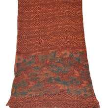 Load image into Gallery viewer, Dupatta Long Stole Pure Georgette Silk Peach Printed Veil

