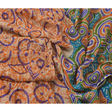 Load image into Gallery viewer, Dupatta Long Stole Pure Georgette Silk Cream Shawl Printed
