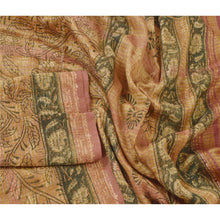 Load image into Gallery viewer, Dupatta Long Stole Handloom Cream Shawl Woven Printed Wrap Hijab
