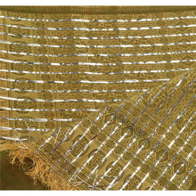 Load image into Gallery viewer, Sanskriti Vintage Dupatta Long Stole Blend Cotton Green Wrap Veil Woven Hijab
