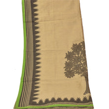 Load image into Gallery viewer, Dupatta Long Stole Chanderi Cream Hand Embroidered Shawl
