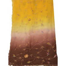 Load image into Gallery viewer, Dupatta Long Stole Pure Chiffon Silk Hand Embroidered Scarves
