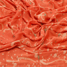 Load image into Gallery viewer, Dupatta Long Stole Pure Silk Peach Hand Embroidered Scarves
