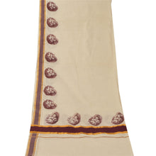 Load image into Gallery viewer, Sanskriti Vinatage Sanskriti Vintage Dupatta Long Stole Cotton Cream Digital Printed Wrap Scarves
