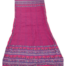 Load image into Gallery viewer, Sanskriti Vintage Dupatta Long Stole Pure Cotton Pink Printed Scarves Wrap Hijab
