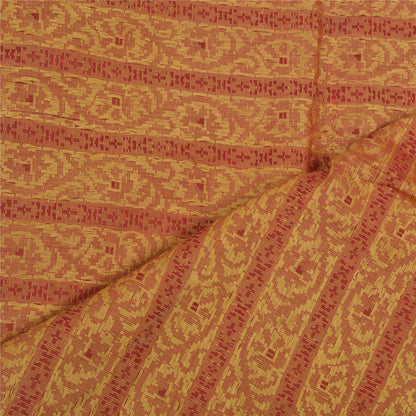 Sanskriti Vintage Dupatta Long Stole Cotton Red Hand Woven Scarves Shawl Veil